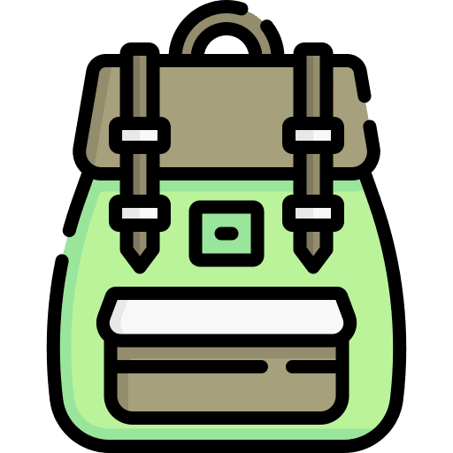 Backpack bags travel backpack icon