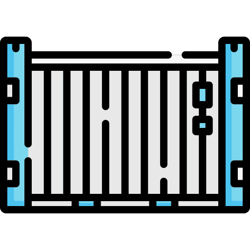Container logistic container tranportation icon
