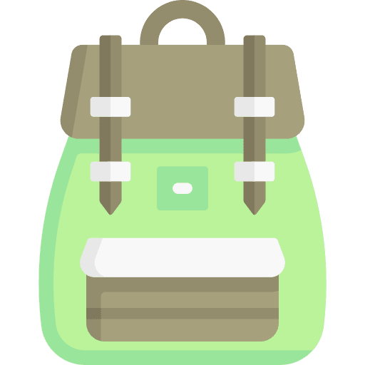 Backpack backpack travel bags icon