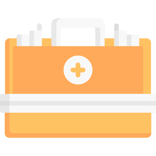 First aid kit healthcare and medical health care medical icon