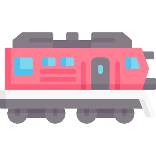 Train train travelling logistics delivery icon