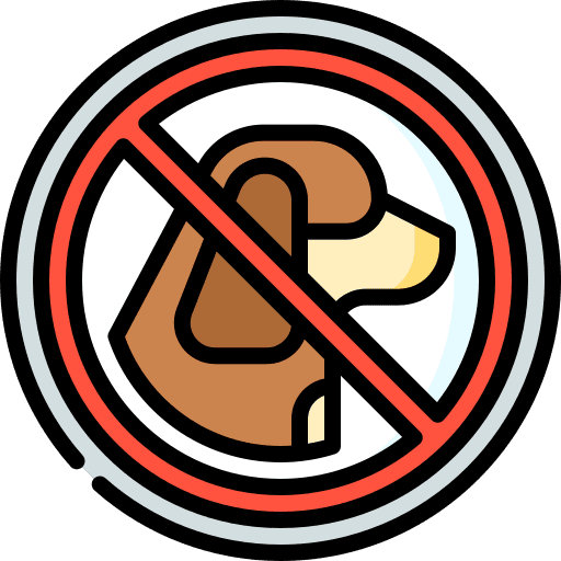 No pets signaling no animals no pets icon No pets signaling no animals no pets icon