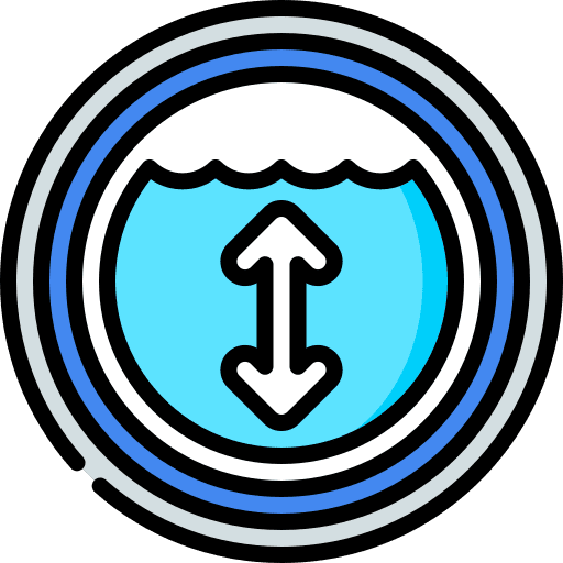Pool depth signaling swimming pool sign icon Pool depth signaling swimming pool sign icon