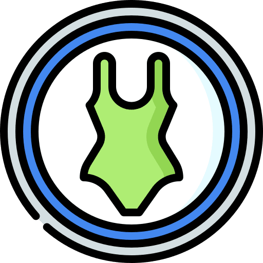 Swimsuit allowed fashion signaling icon Swimsuit allowed fashion signaling icon