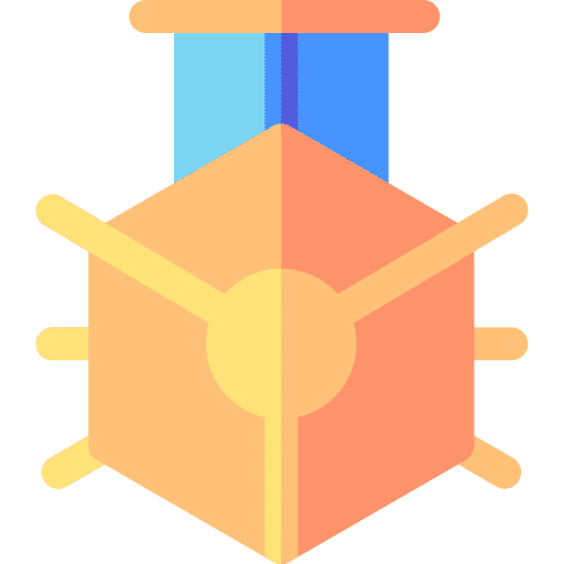 Medal winner award marine icon