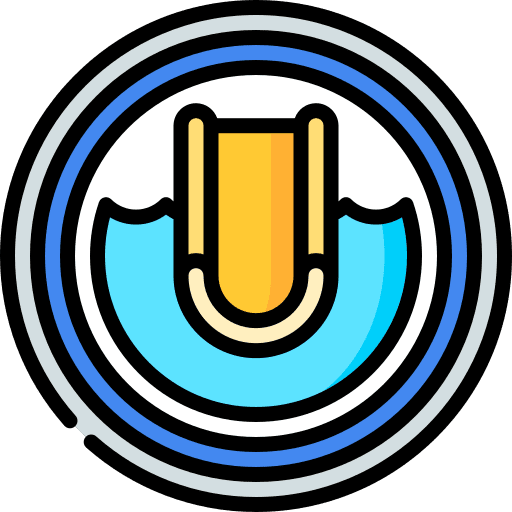 Water slide sign water park swimming pool icon Water slide sign water park swimming pool icon