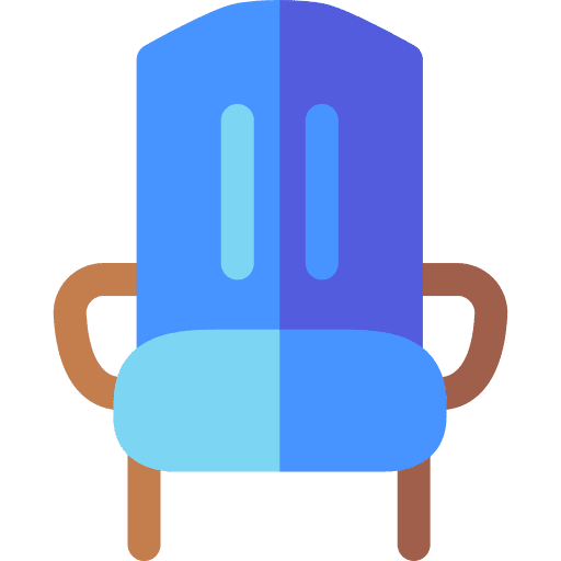 Armchair rest furniture relax icon Armchair rest furniture relax icon
