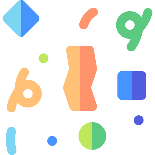 Confetti birthday and party birthday confetti icon Confetti birthday and party birthday confetti icon