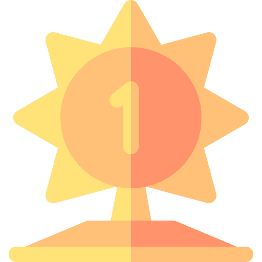 First place first place medal champion icon First place first place medal champion icon