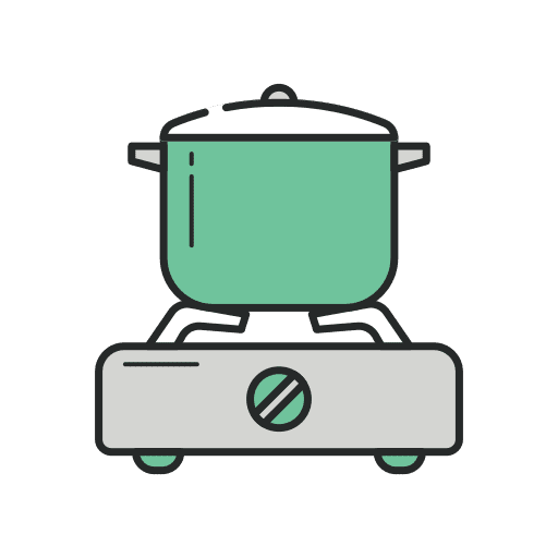 Stove food and restaurant stove kitchen icon Stove food and restaurant stove kitchen icon