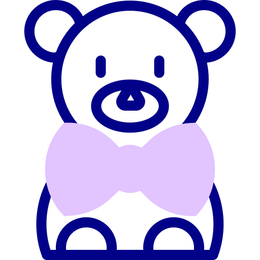 Teddy bear toy teddy bear children icon