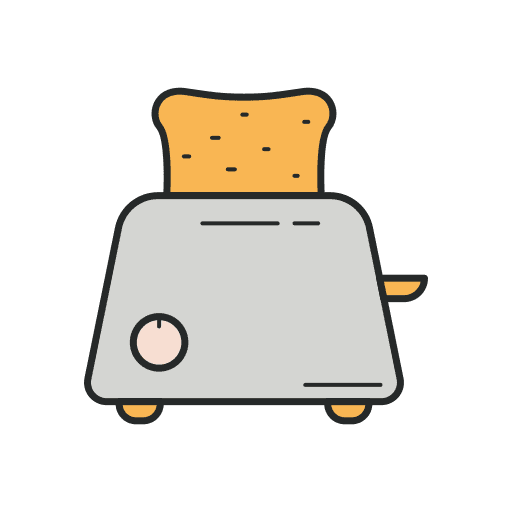Toaster toaster tools breakfast icon Toaster toaster tools breakfast icon