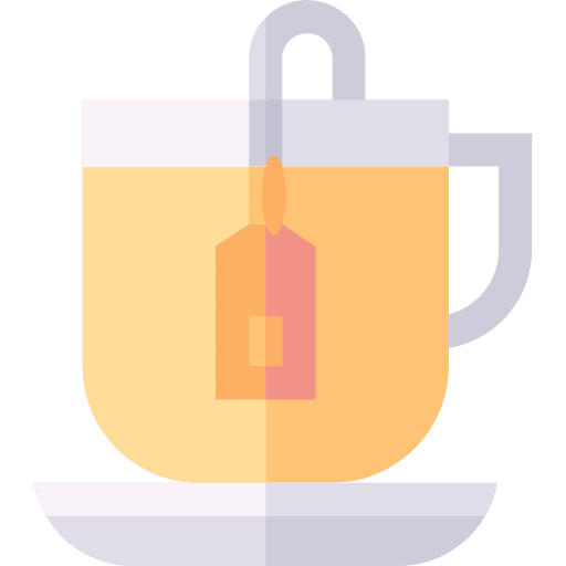 Tea cup hot drink coffee shop coffee cup icon