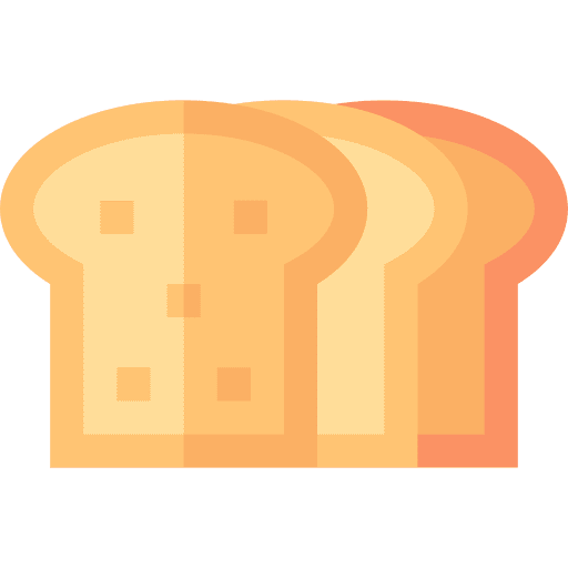 Flat bread flat bread food meal icon