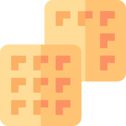 Waffle food and restaurant dessert cake icon Waffle food and restaurant dessert cake icon