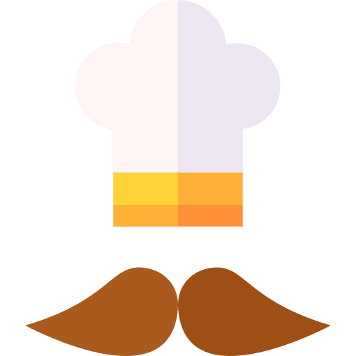 Chef hat chef hat moustache miscellaneous icon Chef hat chef hat moustache miscellaneous icon