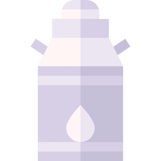 Milk food and restaurant drink churn icon Milk food and restaurant drink churn icon