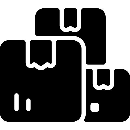 Box box delivery packages icon