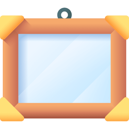 Frame furniture and household ornamental photo frame icon