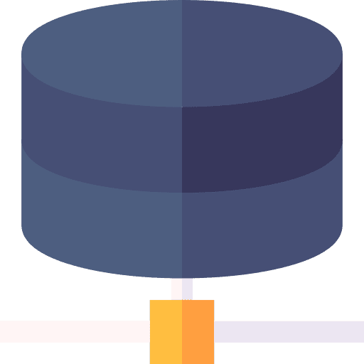 Server storage files seo and web icon Server storage files seo and web icon