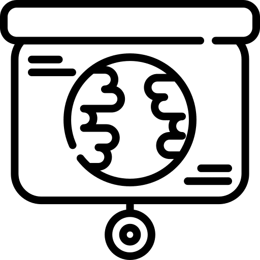 Presentation planet education presentation icon Presentation planet education presentation icon