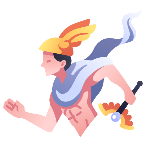 Hermes helmet mercury cultures icon