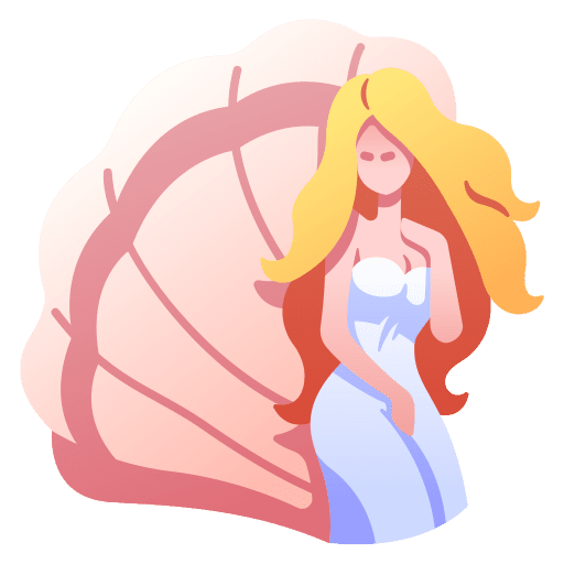 Aphrodite character goddess greek icon Aphrodite character goddess greek icon