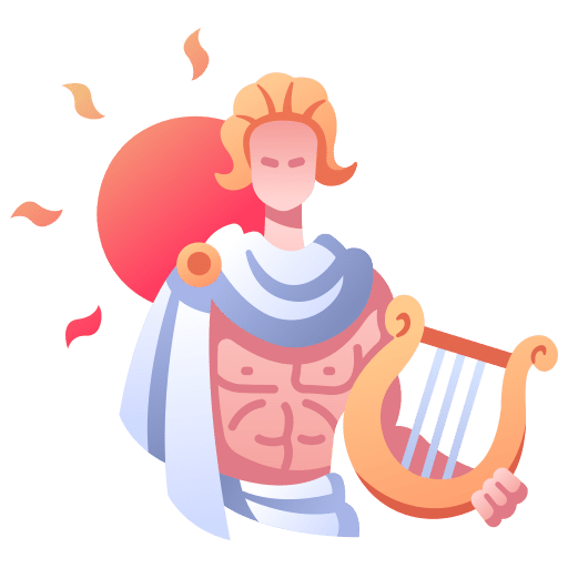 Apollo greek apollo sun icon Apollo greek apollo sun icon