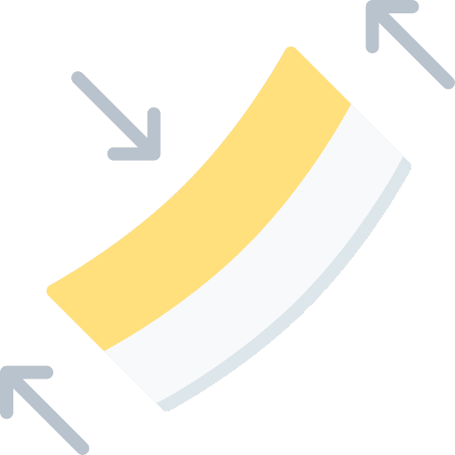 Bending bending study force icon