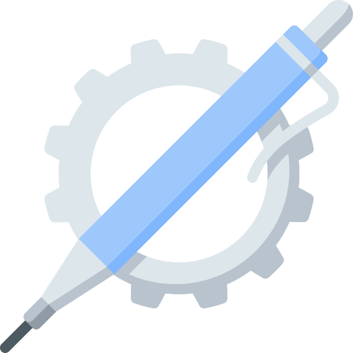 Engineering pencil manual education icon Engineering pencil manual education icon