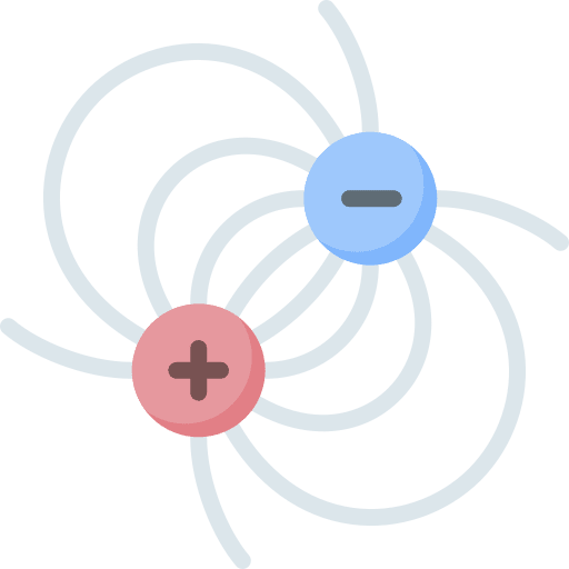 Magnetic field physics learning scientist icon Magnetic field physics learning scientist icon