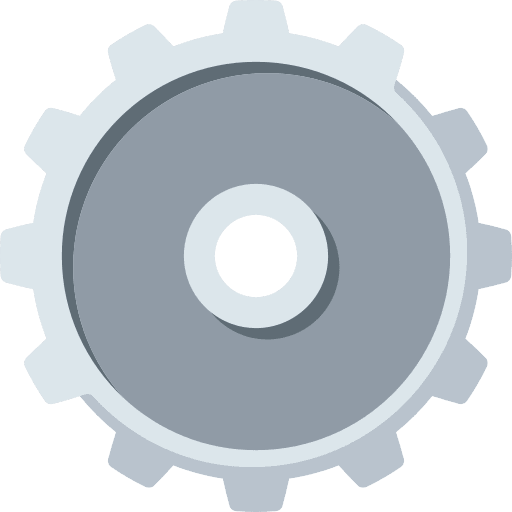 Mechanical engineering mechanism mechanical engineering gear icon
