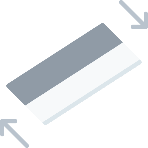 Shear physics arrows study icon Shear physics arrows study icon