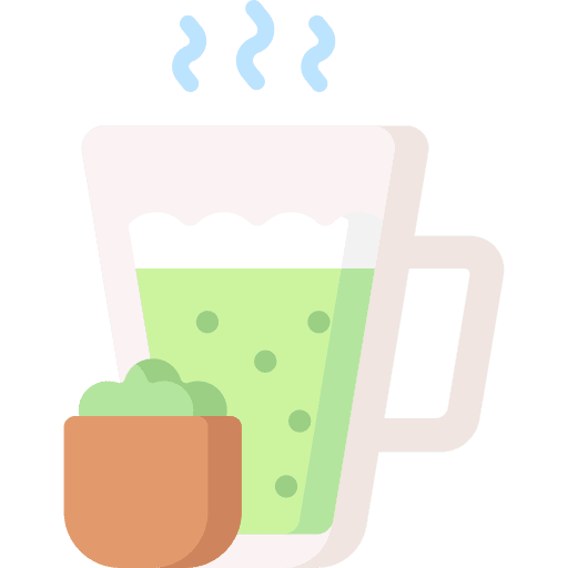 Matcha tea tea asian food japan icon