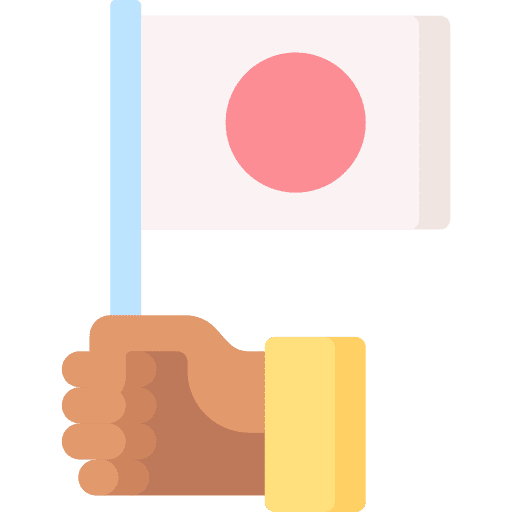 Japanese flag cultures nation japan icon Japanese flag cultures nation japan icon