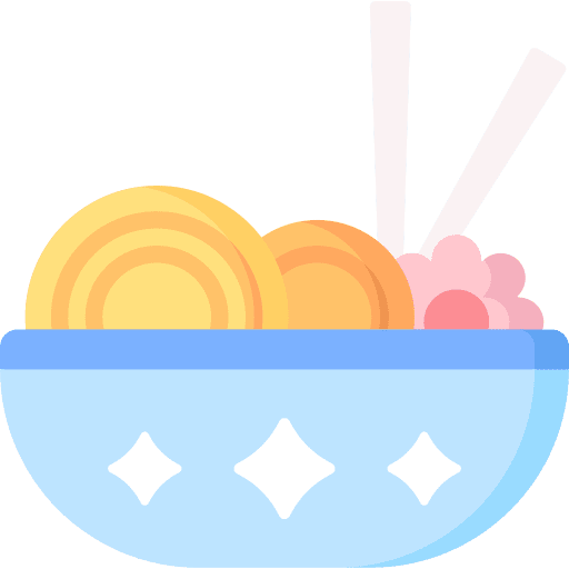 Ramen japanese food udon noodles icon