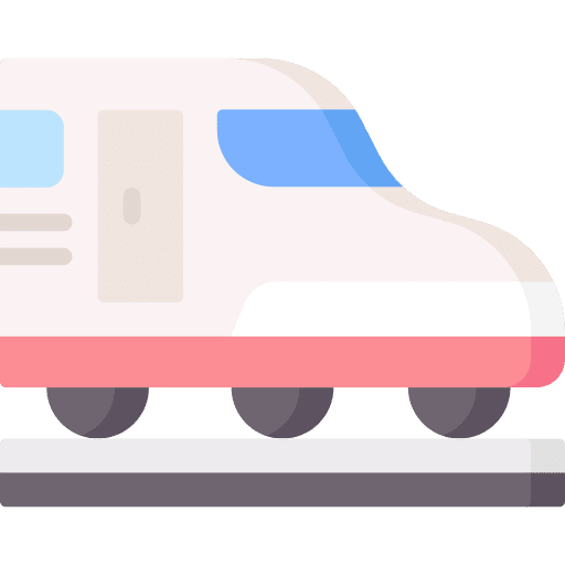 Shinkansen directions train public transport icon Shinkansen directions train public transport icon