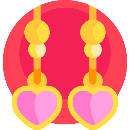 Earrings jewelry earrings precious stone icon Earrings jewelry earrings precious stone icon