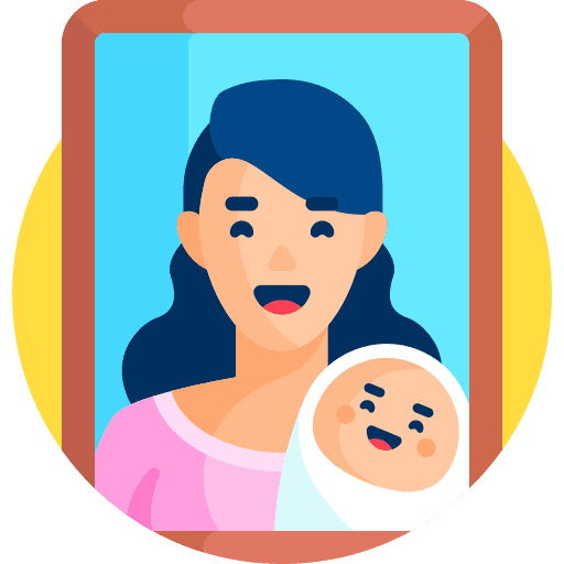Portrait portrait woman photo frame icon Portrait portrait woman photo frame icon