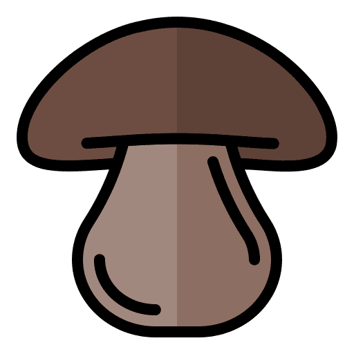 Champignon food and restaurant vegan vegetable icon
