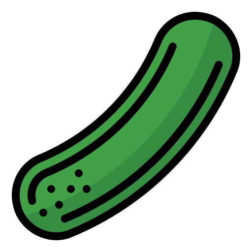 Cucumber cucumber gastronomy vegan icon