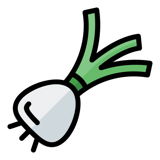 Shallot vegan food and restaurant vegetable icon Shallot vegan food and restaurant vegetable icon