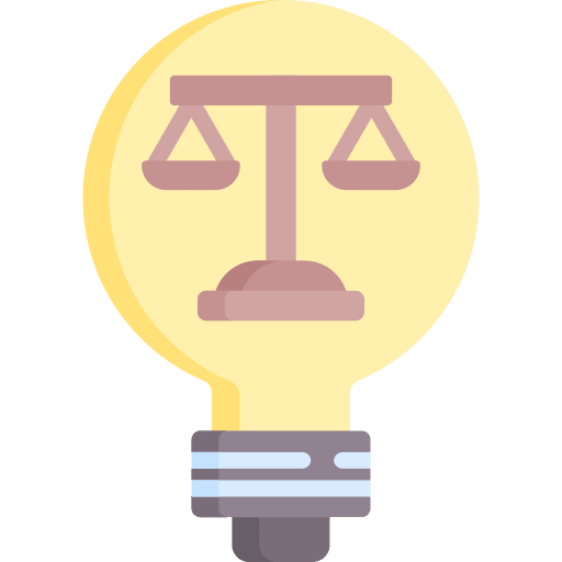 Ideas idea justice ideas icon
