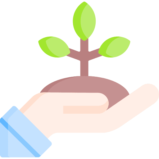Sprout sprout maturity hand icon