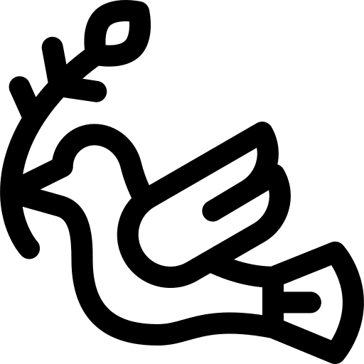 Bird flying dove fly icon Bird flying dove fly icon