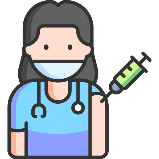Doctor health syringe healthcare and medical icon