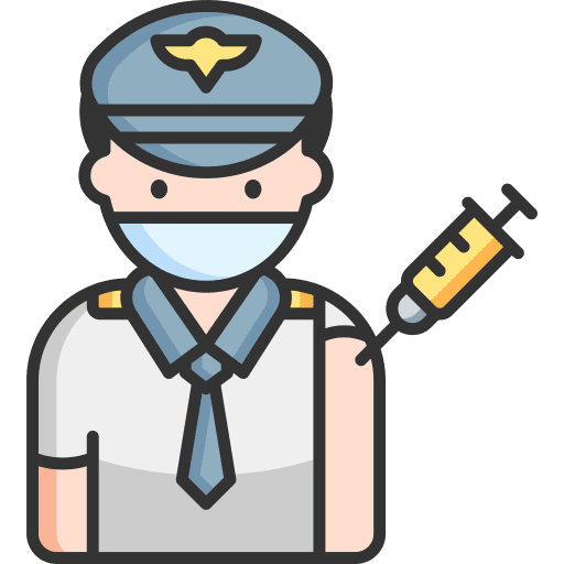 Pilot pilot immunity covid icon Pilot pilot immunity covid icon