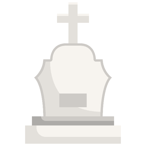 Cemetery christianity graveyard funeral icon Cemetery christianity graveyard funeral icon