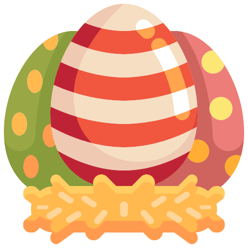Easter eggs egg painting season tradition icon Easter eggs egg painting season tradition icon