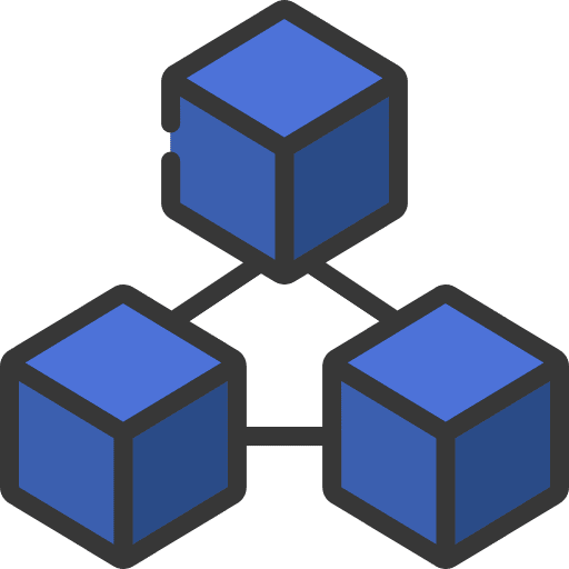 Blockchain xrp bitcoin digital money icon
